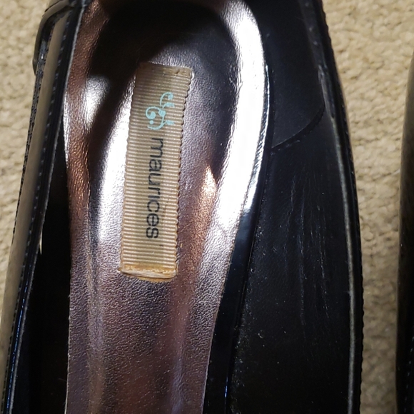 Marices Kathi low heel peep toe shoe  8 - Picture 3 of 4